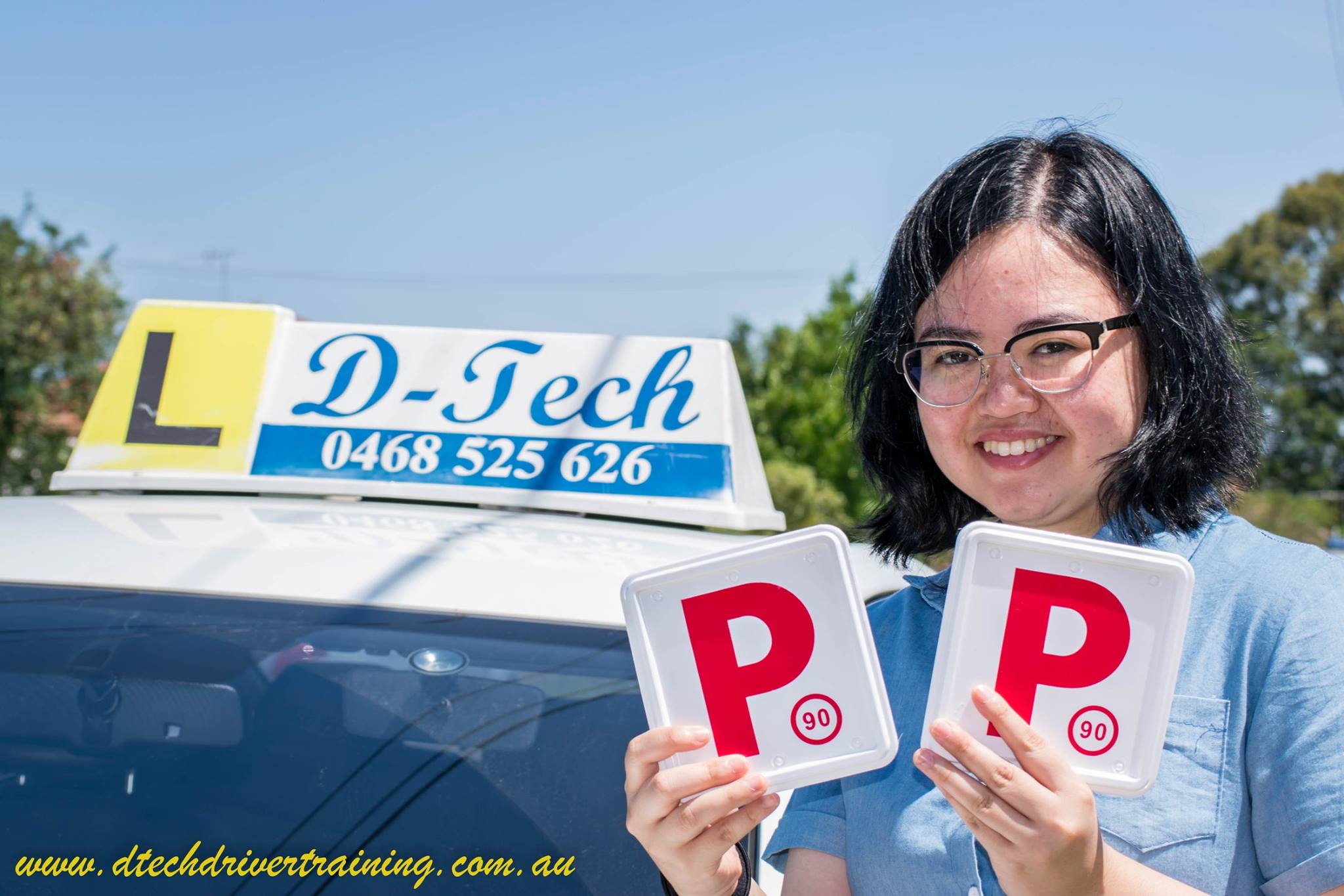 D-Tech Driver Training instructor delivering professional driving lessons for a beginner student in Girraween NSW 2145.