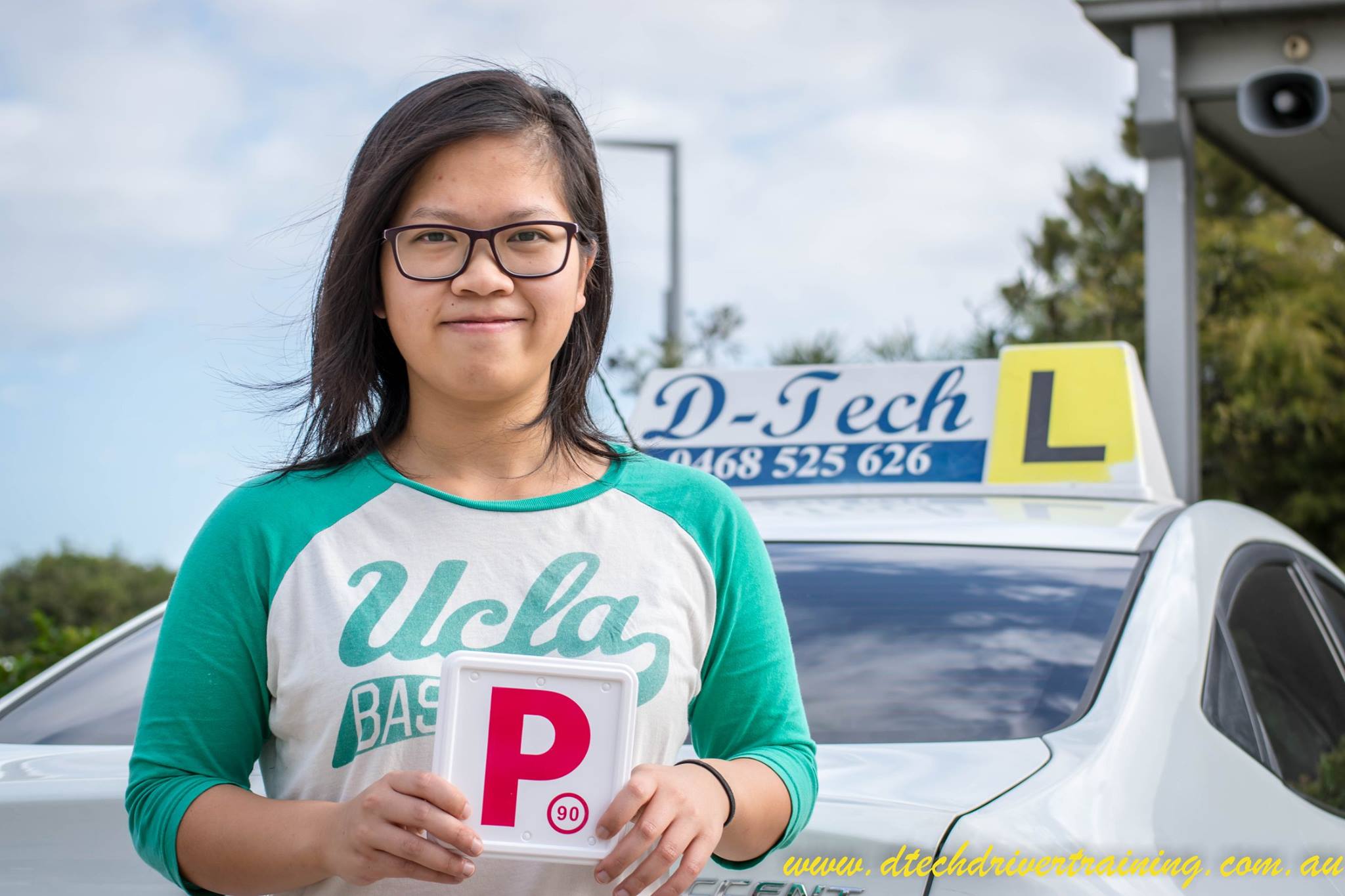 D-Tech Driver Training instructor delivering professional driving lessons for a beginner student in Lalor Park NSW 2147.