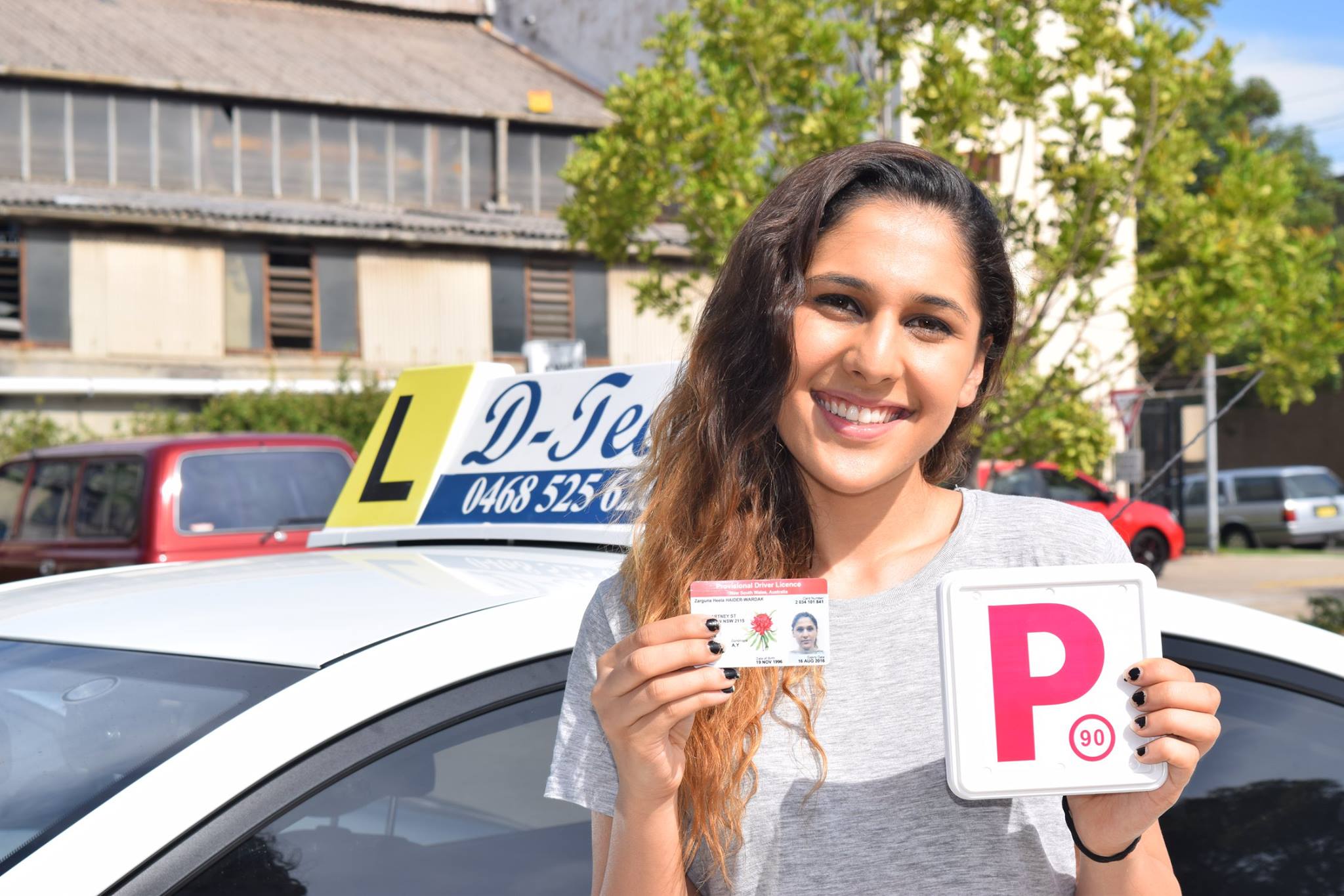 D-Tech Driver Training instructor delivering professional driving lessons for a beginner student in Mount Druitt NSW 2770.