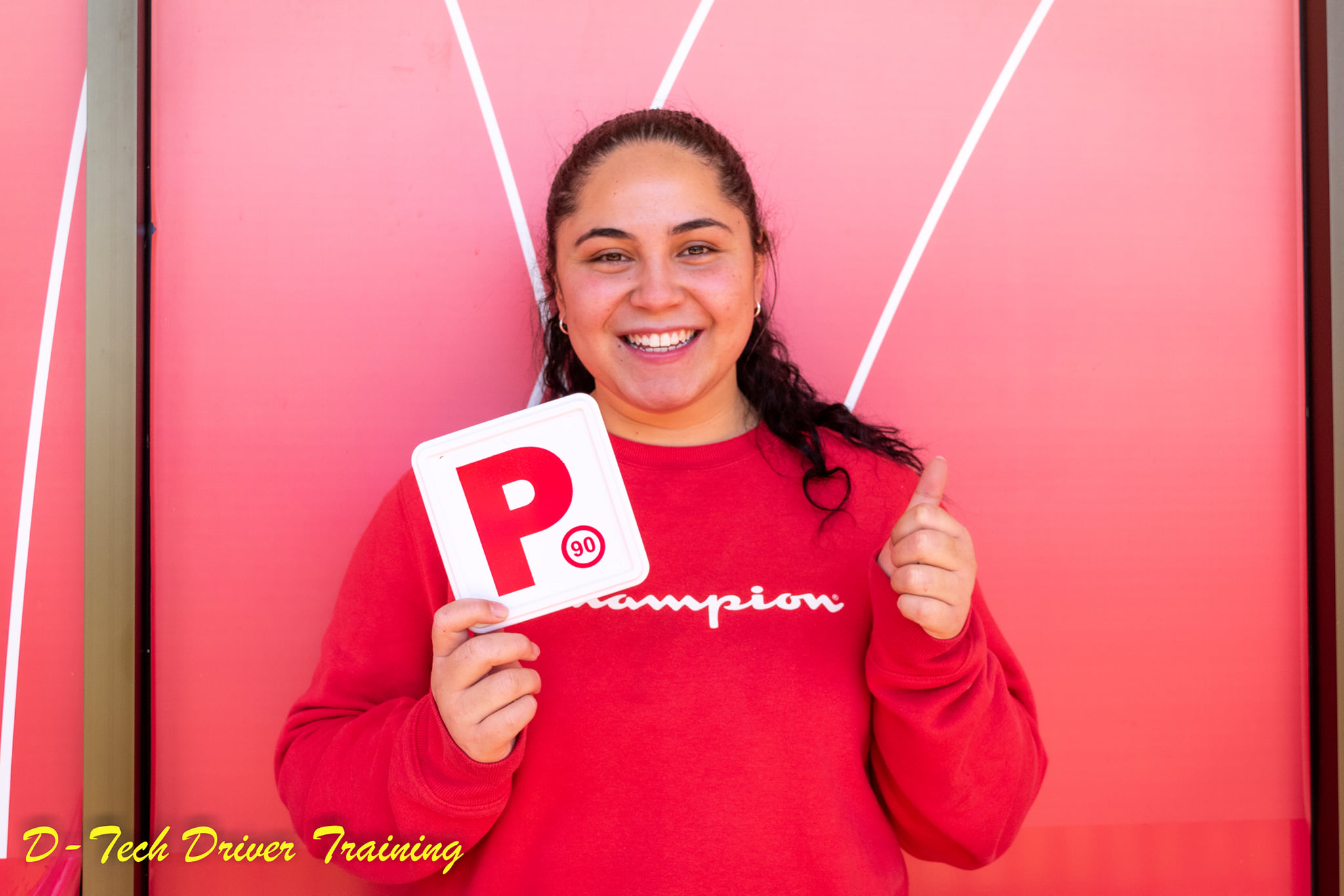 D-Tech Driver Training instructor delivering professional driving lessons for a beginner student in Plumpton NSW 2761.